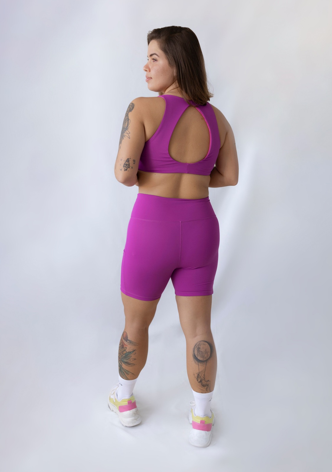 Biker Short Move Recover Petúnia - Imagem 3