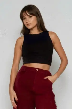 Core Cropped Amor-perfeito